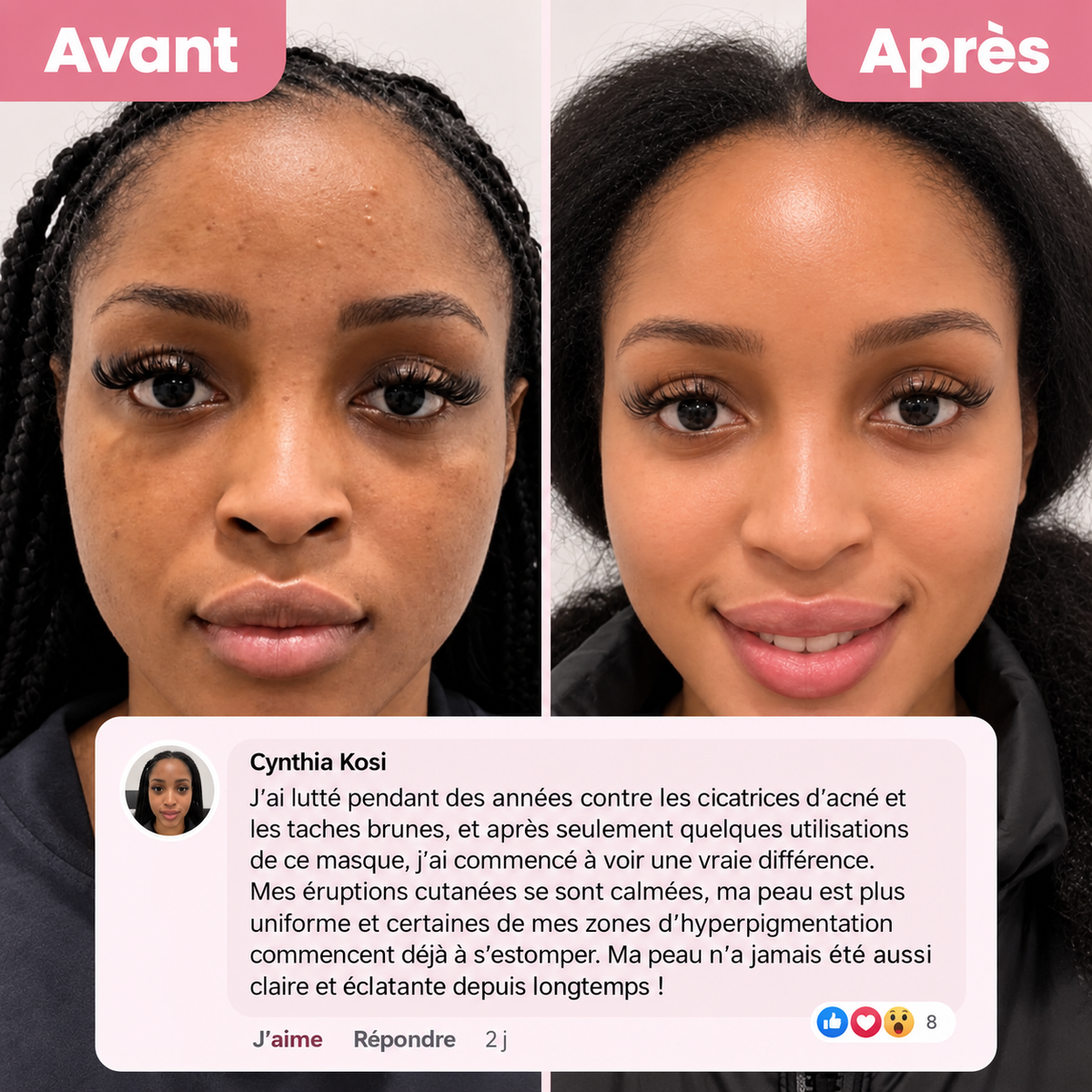 POSEEWORD Masque de nuit enveloppant au collagène
