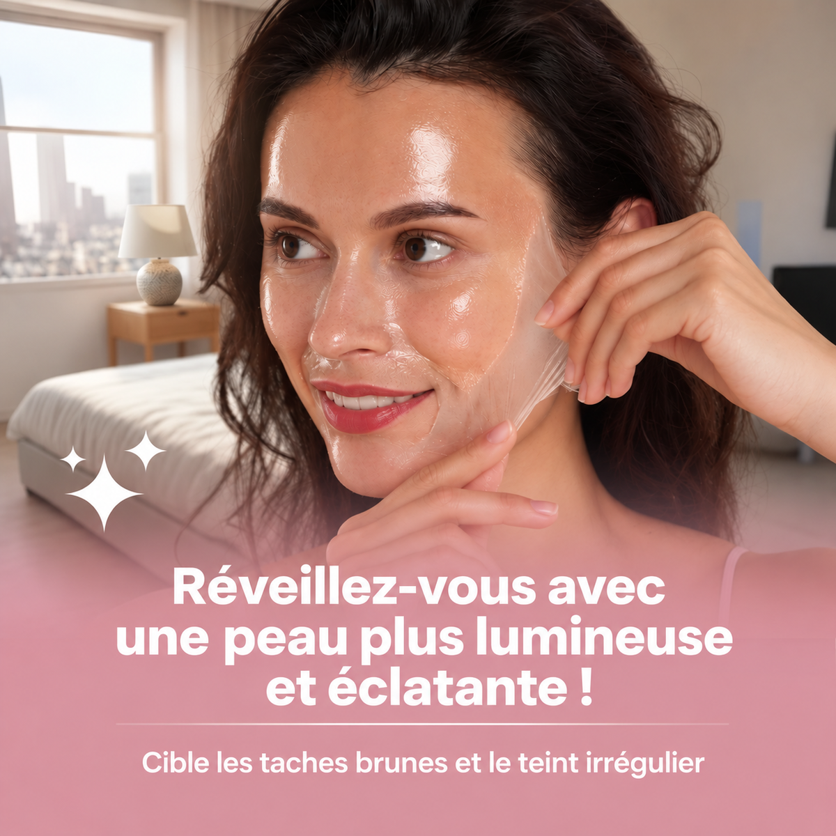 POSEEWORD Masque de nuit enveloppant au collagène
